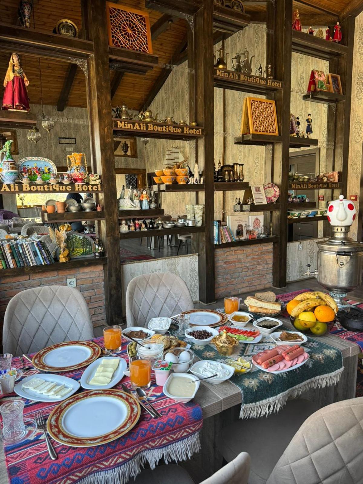 Minali Boutique Hotel Şǝki Exterior foto